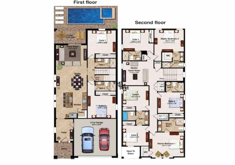 7613-Luxury Villa Wpool & Hot Tub Orlando Exterior photo